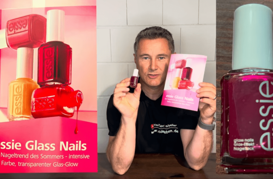 essie Glass Nails - vorgestellt von videoleben von familyeller