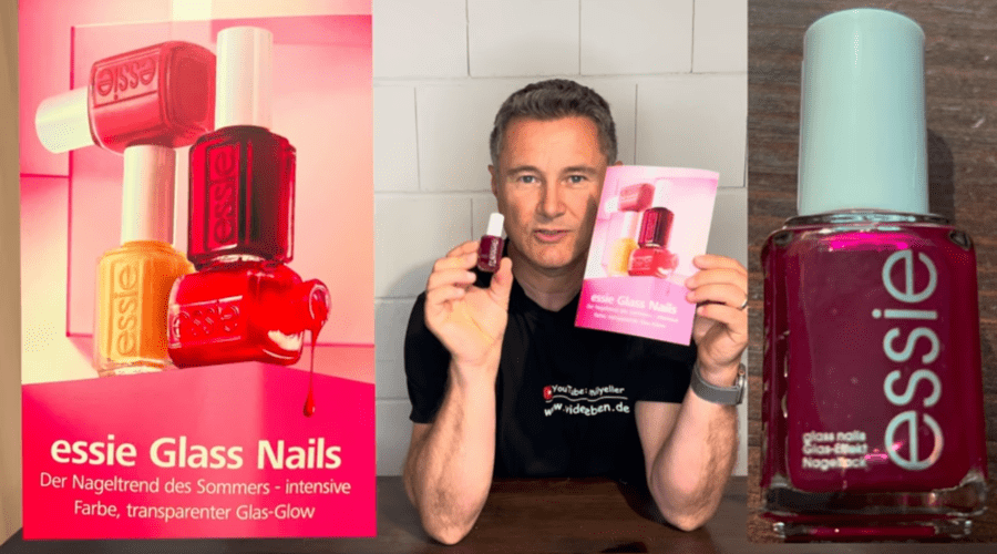 essie Glass Nails - vorgestellt von videoleben von familyeller
