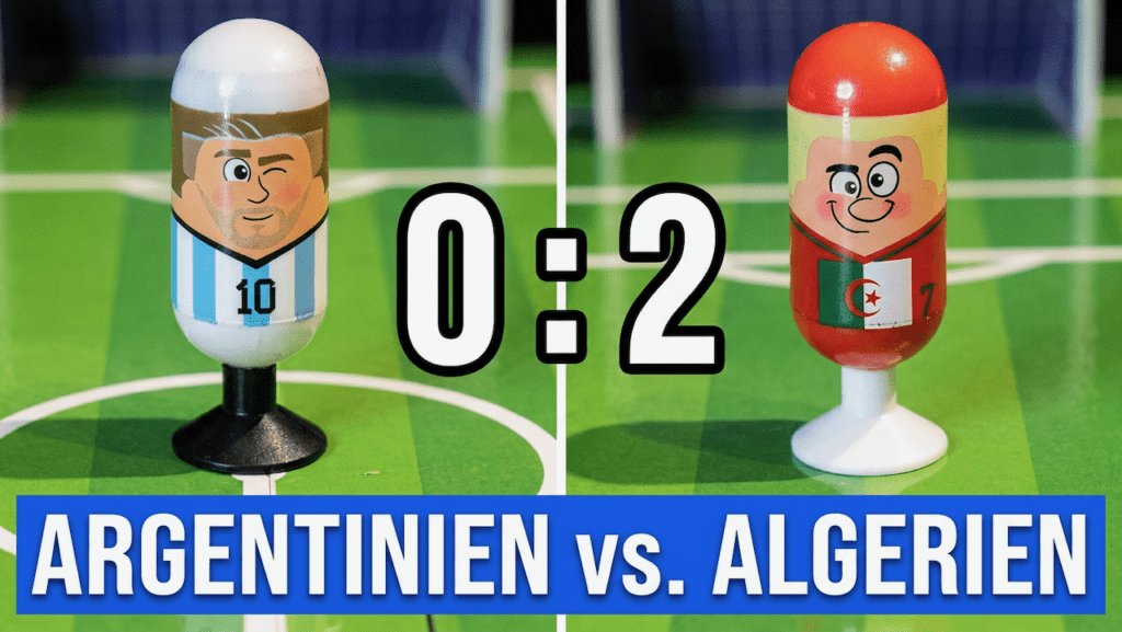 0 zu 2 im Gruppenspiel in Gruppe J zwischen Argentinien vs. Algerien | Fußball-Weltmeisterschaft 2026
