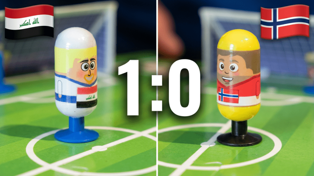 1 zu 0 im Gruppenspiel in Gruppe I zwischen Irak vs. Norwegen | Fußball-Weltmeisterschaft 2026