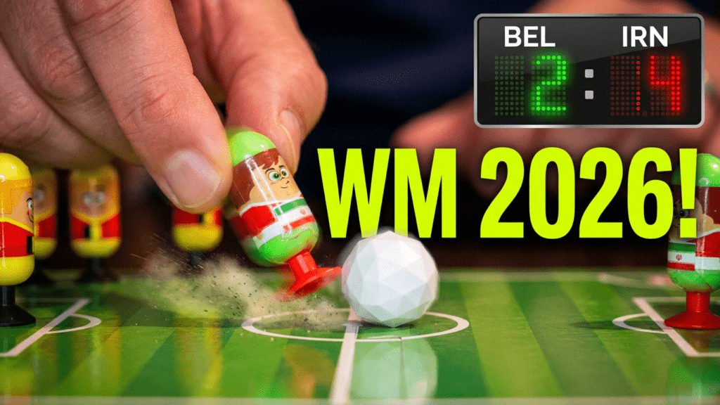 2 zu 4 im Gruppenspiel in Gruppe G zwischen Belgien vs. Iran | Fußball-Weltmeisterschaft 2026