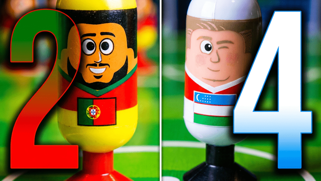 2 zu 4 im Gruppenspiel in Gruppe K zwischen Portugal vs. Usbekistan | Fußball-Weltmeisterschaft 2026