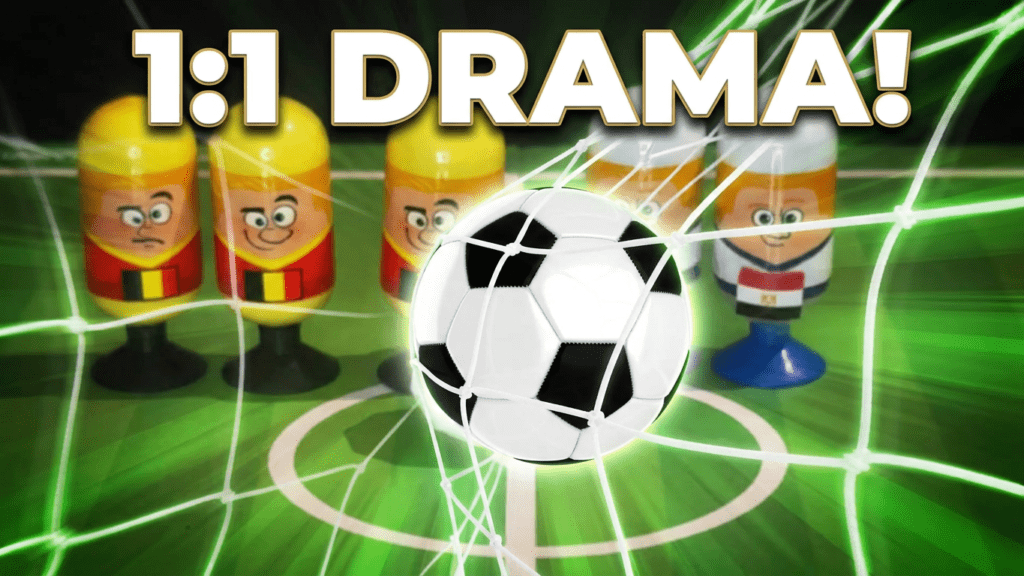 Drama im Gruppenspiel in Gruppe G zwischen Belgien vs. Ägypten | Fußball-Weltmeisterschaft 2026 präsentiert von videoleben von familyeller