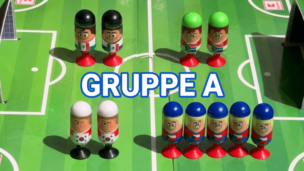 Gruppe A der Fußball-Weltmeisterschaft 2026 - vorgestellt von videoleben von familyeller - quadratisch