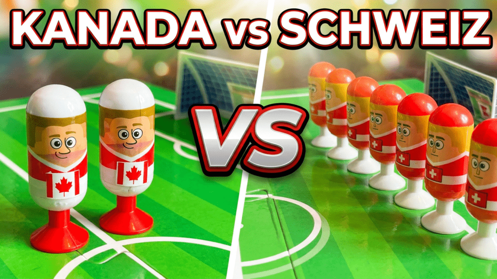 Gruppe B der Fußball-Weltmeisterschaft 2026 - vorgestellt von videoleben von familyeller - Kanada vs. Schweiz