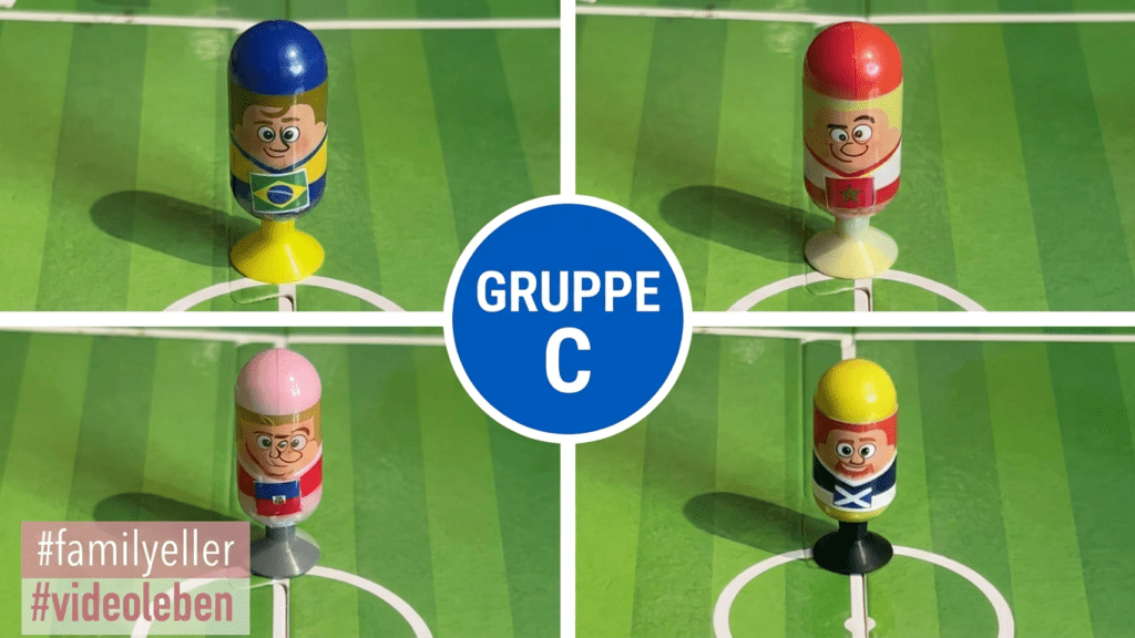 Gruppe C der Fußball-Weltmeisterschaft 2026 - vorgestellt von videoleben von familyeller - vier