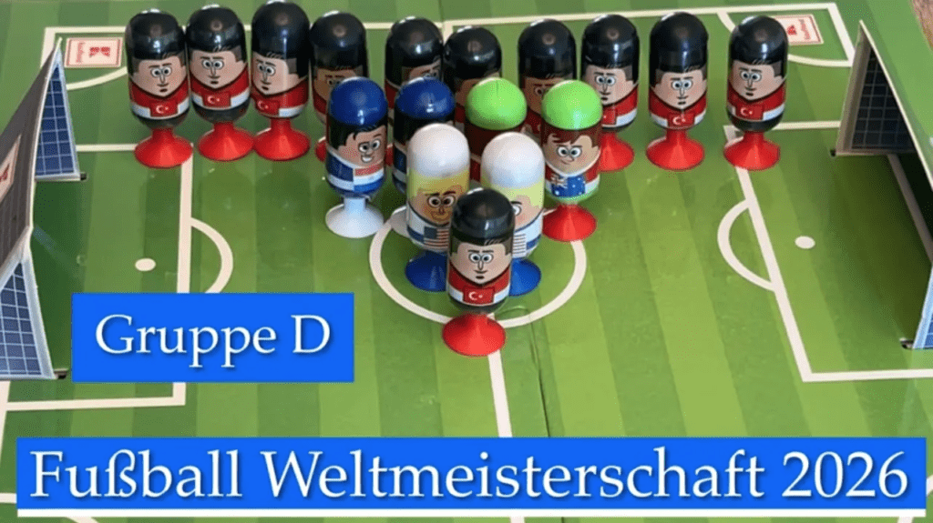Gruppe D der Fußball-Weltmeisterschaft 2026 - vorgestellt von videoleben von familyeller