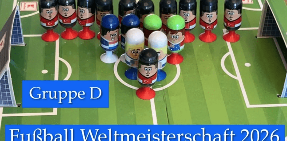 Gruppe D der Fußball-Weltmeisterschaft 2026 - vorgestellt von videoleben von familyeller