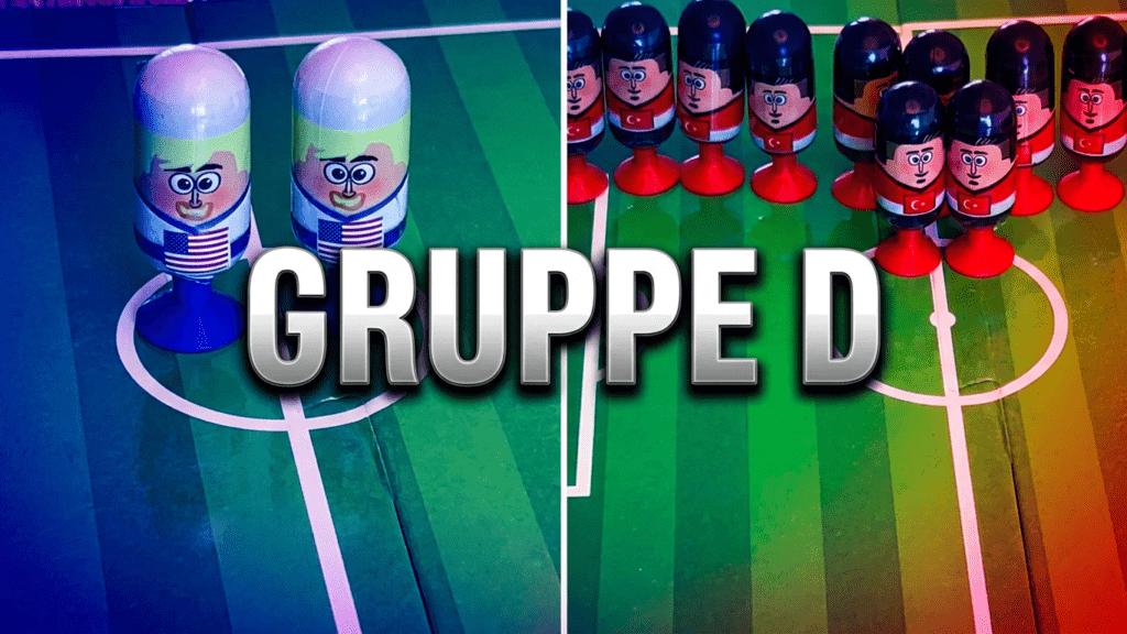 Gruppe D der Fußball-Weltmeisterschaft 2026 - vorgestellt von videoleben von familyeller - Gegenüberstellung