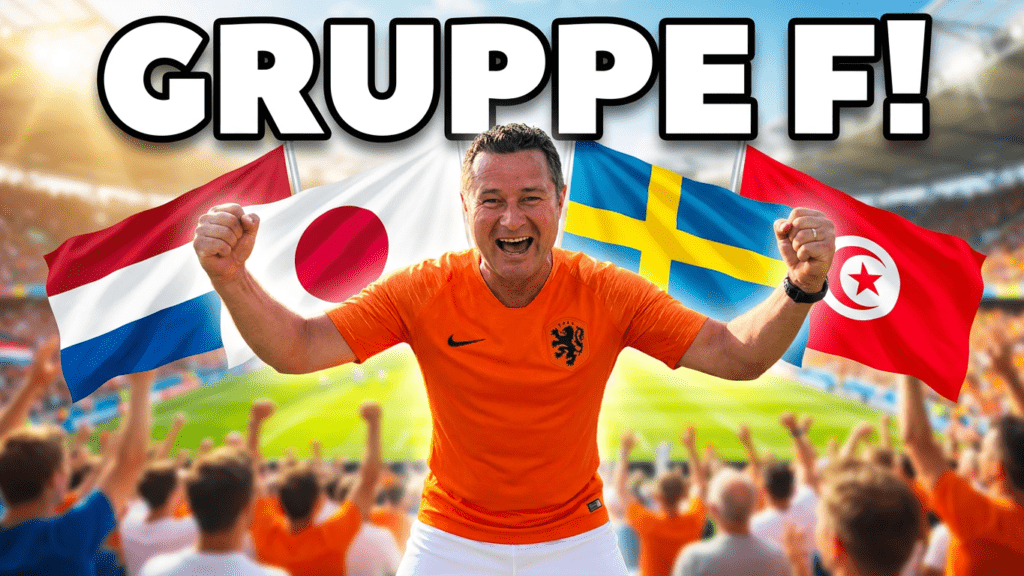 Gruppe F der Fußball-Weltmeisterschaft 2026 - NL - vorgestellt von videoleben von familyeller
