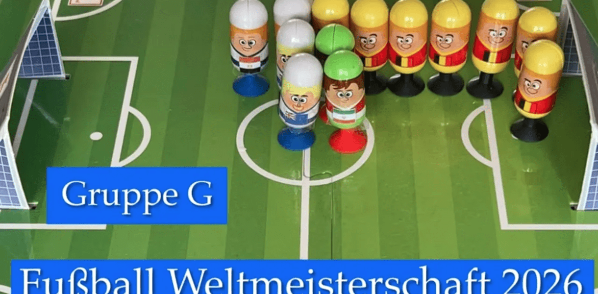 Gruppe G der Fußball Weltmeisterschaft 2026 vorgestellt von videoleben von familyeller