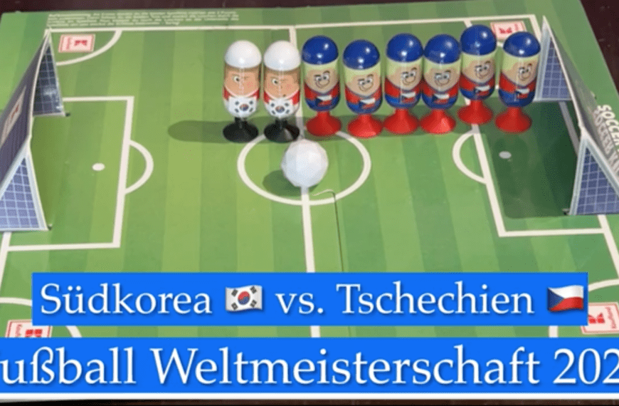 Gruppenspiel der Gruppe A Südkorea vs. Tschechien | Fußball-Weltmeisterschaft 2026 - vorgestellt von videoleben von familyeller