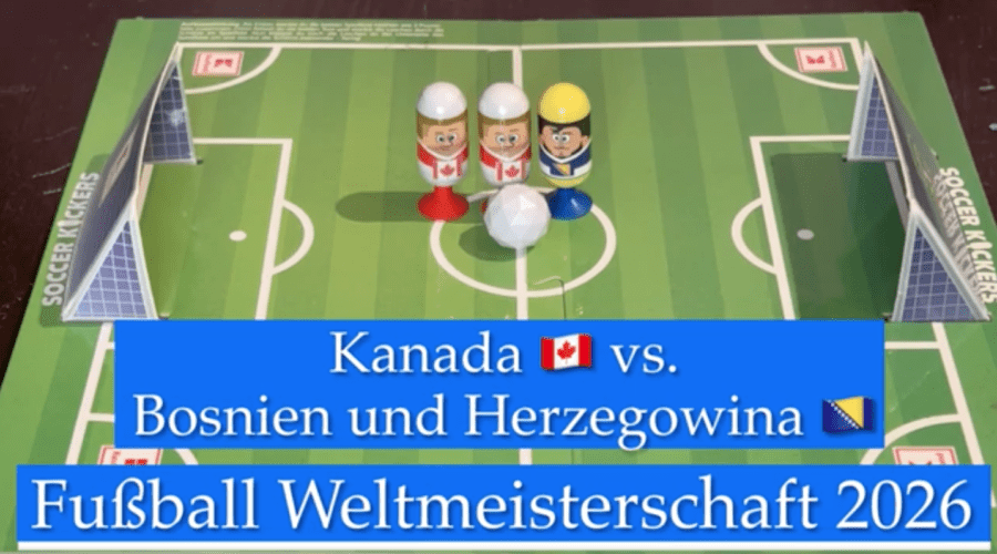Gruppenspiel der Gruppe B - Kanada vs. Bosnien Herzegowina | Fußball-Weltmeisterschaft 2026 - vorgestellt von videoleben von familyeller