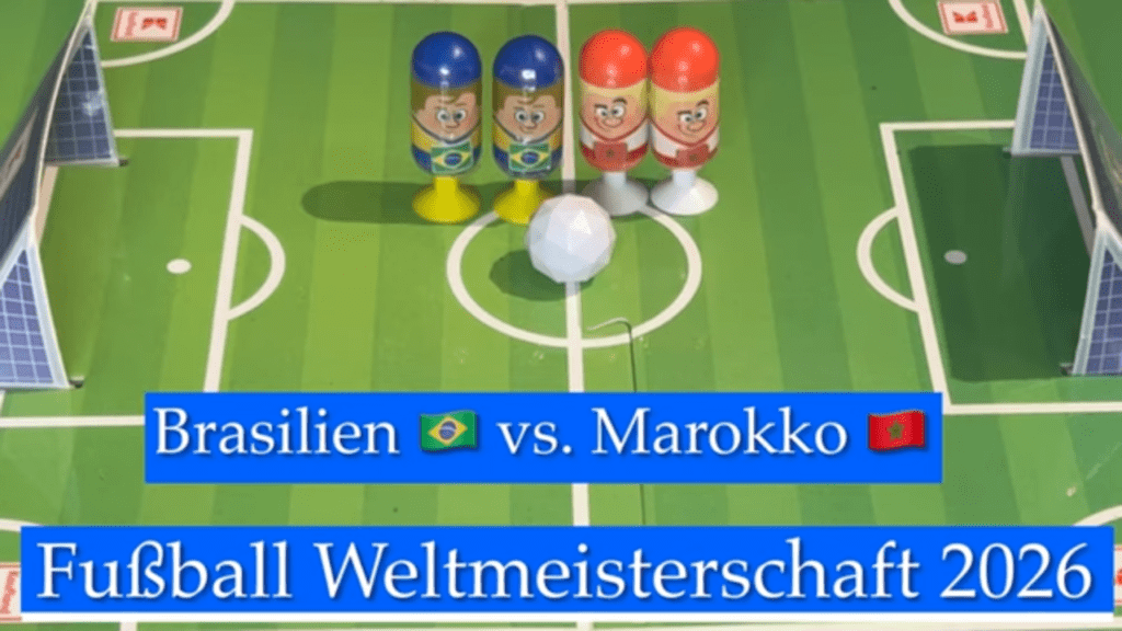 Gruppenspiel in Gruppe C zwischen Brasilien vs. Marokko | Fußball-Weltmeisterschaft 2026 vorgestellt von videoleben von familyeller