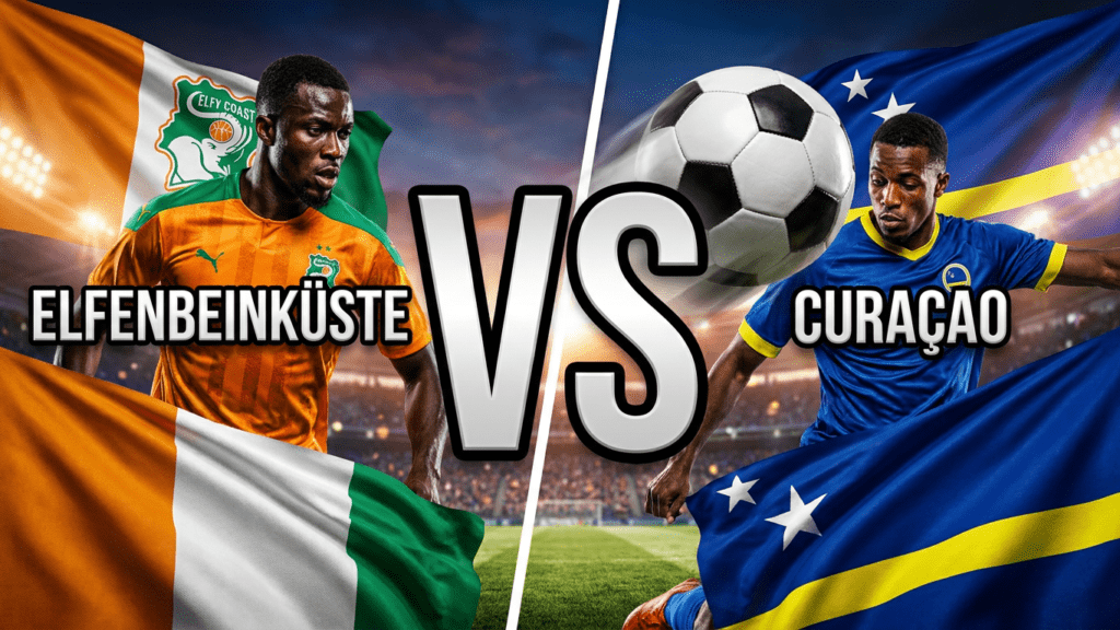Gruppenspiel in Gruppe E Curacao vs. Elfenbeinküste | Fußball-Weltmeisterschaft 2026