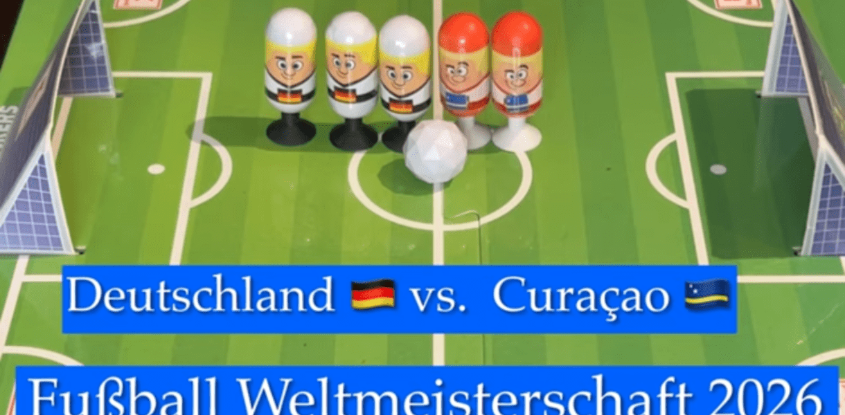 Gruppenspiel in Gruppe E zwischen Deutschland vs. Curaçao | Fußball-Weltmeisterschaft 2026 vorgestellt von videoleben von familyeller