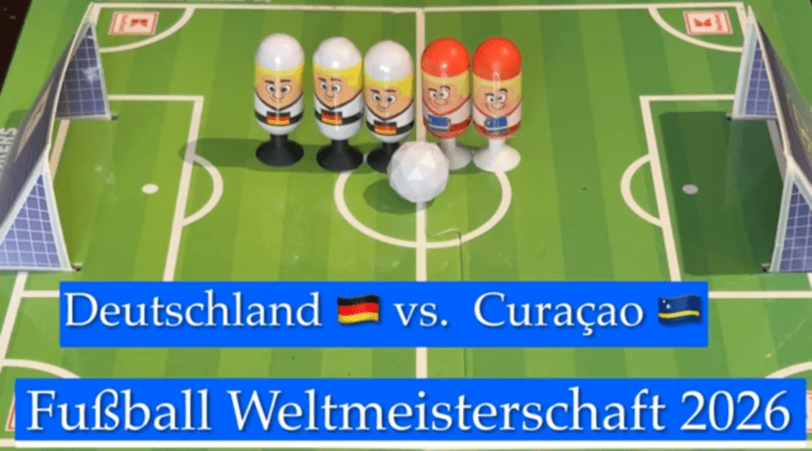 Gruppenspiel in Gruppe E zwischen Deutschland vs. Curaçao | Fußball-Weltmeisterschaft 2026 vorgestellt von videoleben von familyeller