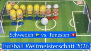 Gruppenspiel in Gruppe F zwischen Schweden vs. Tunesien | Fußball-Weltmeisterschaft 2026 - vorgestellt von videoleben von familyeller