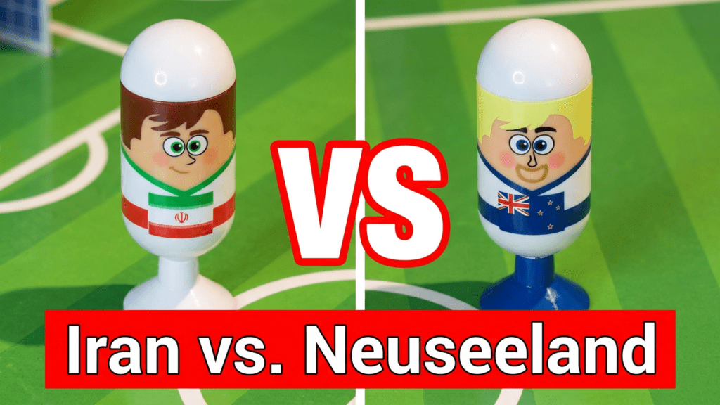 Gruppenspiel in Gruppe G Iran vs. Neuseeland | Fußball-Weltmeisterschaft 2026 - vorgestellt von videoleben von familyeller