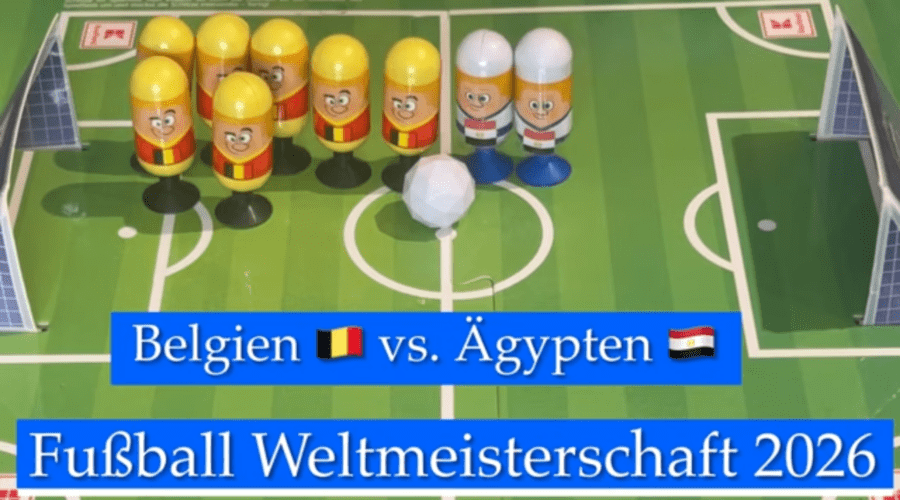 Gruppenspiel in Gruppe G zwischen Belgien vs. Ägypten | Fußball-Weltmeisterschaft 2026 präsentiert von videoleben von familyeller