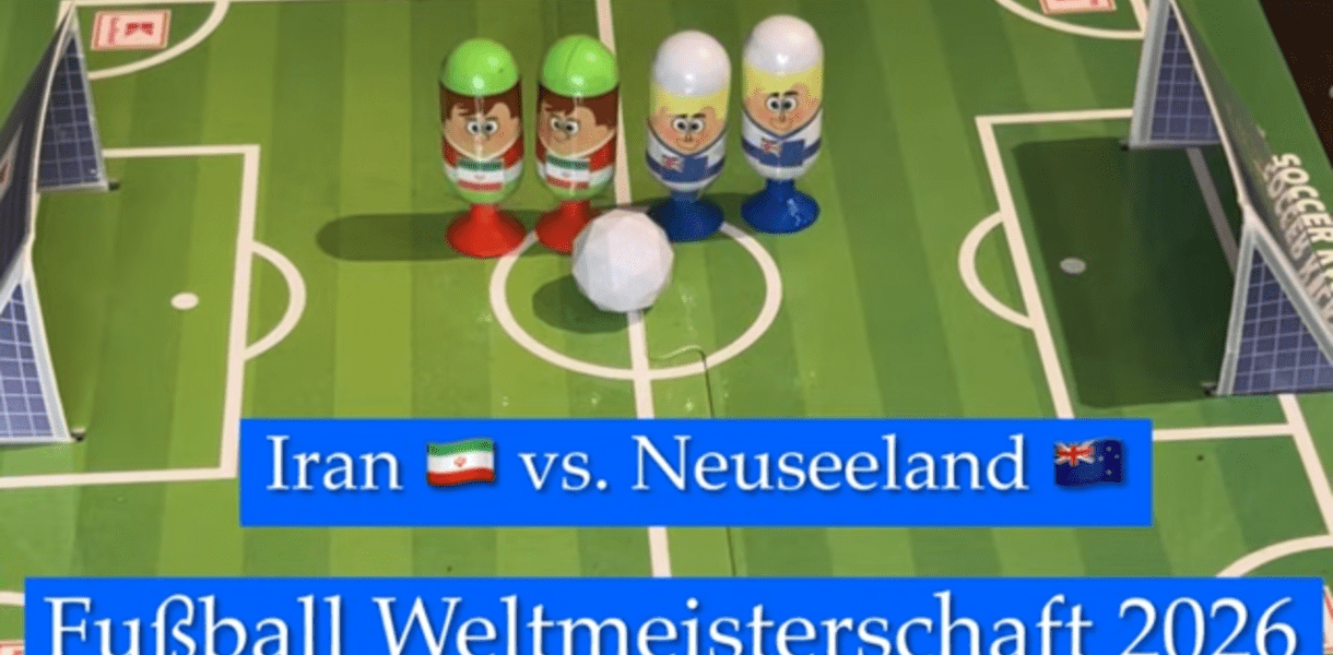 Gruppenspiel in Gruppe G zwischen Iran vs. Neuseeland | Fußball-Weltmeisterschaft 2026 - vorgestellt von videoleben von familyeller