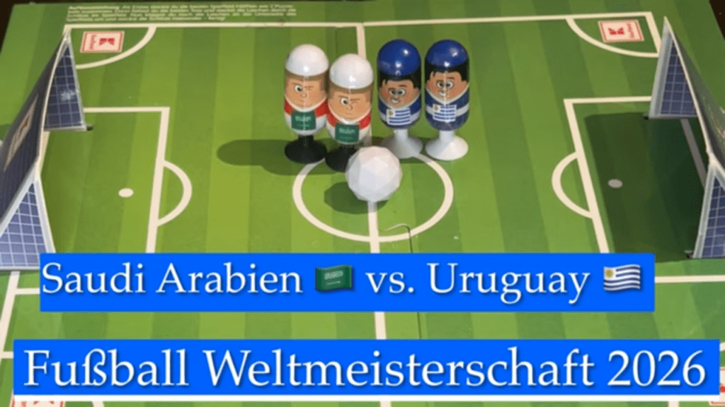 Gruppenspiel in Gruppe H zwischen Saudi Arabien vs. Uruguay | Fußball-Weltmeisterschaft 2026 vorgestellt von videoleben von familyeller