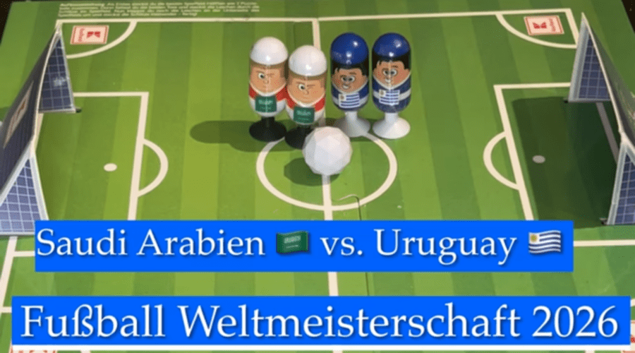 Gruppenspiel in Gruppe H zwischen Saudi Arabien vs. Uruguay | Fußball-Weltmeisterschaft 2026 vorgestellt von videoleben von familyeller