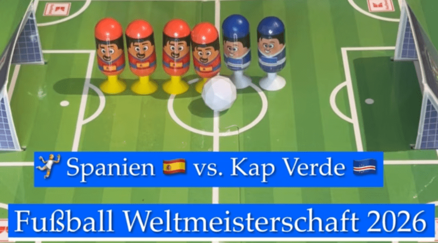 Gruppenspiel in Gruppe H zwischen Spanien vs. Kap Verde | Fußball-Weltmeisterschaft 2026 vorgestellt von videoleben von familyeller