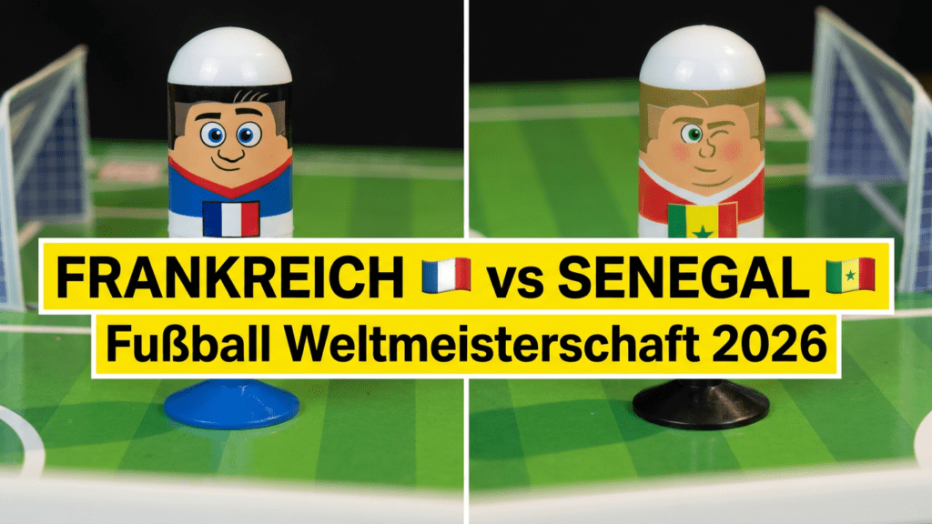 Gruppenspiel in Gruppe I Frankreich vs. Senegal | Fußball-Weltmeisterschaft 2026 vorgestellt von videoleben von familyeller