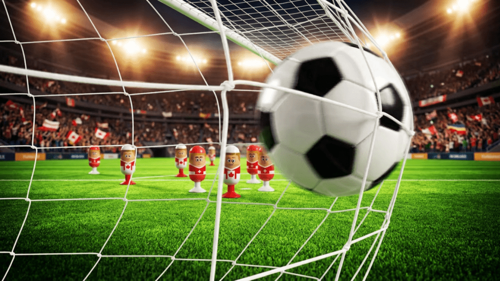 Tor im Gruppenspiel in Gruppe B zwischen Kanada vs. Schweiz | Fußball-Weltmeisterschaft 2026