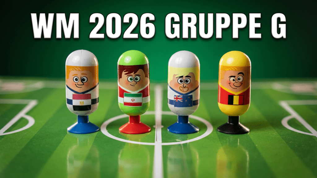 WM Gruppe G der Fußball Weltmeisterschaft 2026 vorgestellt von videoleben von familyeller