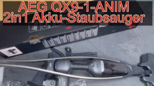 AEG QX9-1-ANIM 2 in 1 Akku-Staubsauger im Test