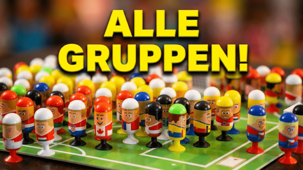 alle Gruppen der Fußball-Weltmeisterschaft 2026 - vorgestellt von videoleben von familyeller