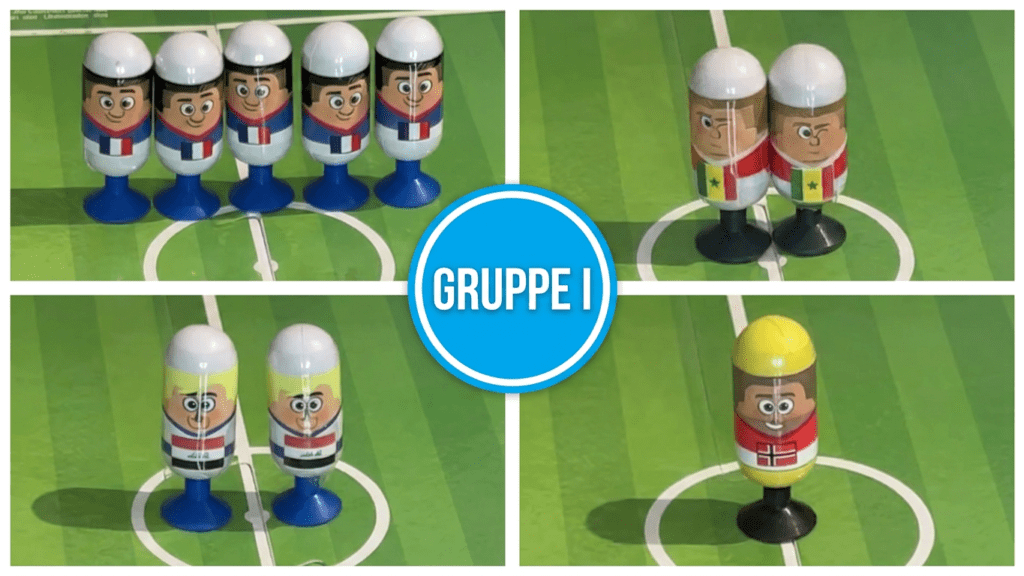 alle vier Gruppe I der Fußball Weltmeisterschaft 2026