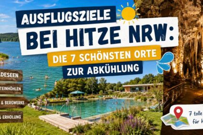 Ausflugsziele bei Hitze NRW – Übersichtsbild zu den schönsten Ausflugszielen