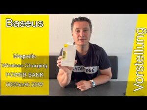 Baseus MagSafe Powerbank 6000mAh – Magnetische Powerbank für iPhone