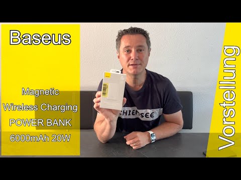 Baseus MagSafe Powerbank 6000mAh – Magnetische Powerbank für iPhone
