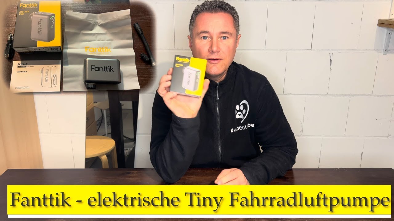Fanttik X10 Ace Tiny – Die smarte Mini-Fahrradpumpe im Test