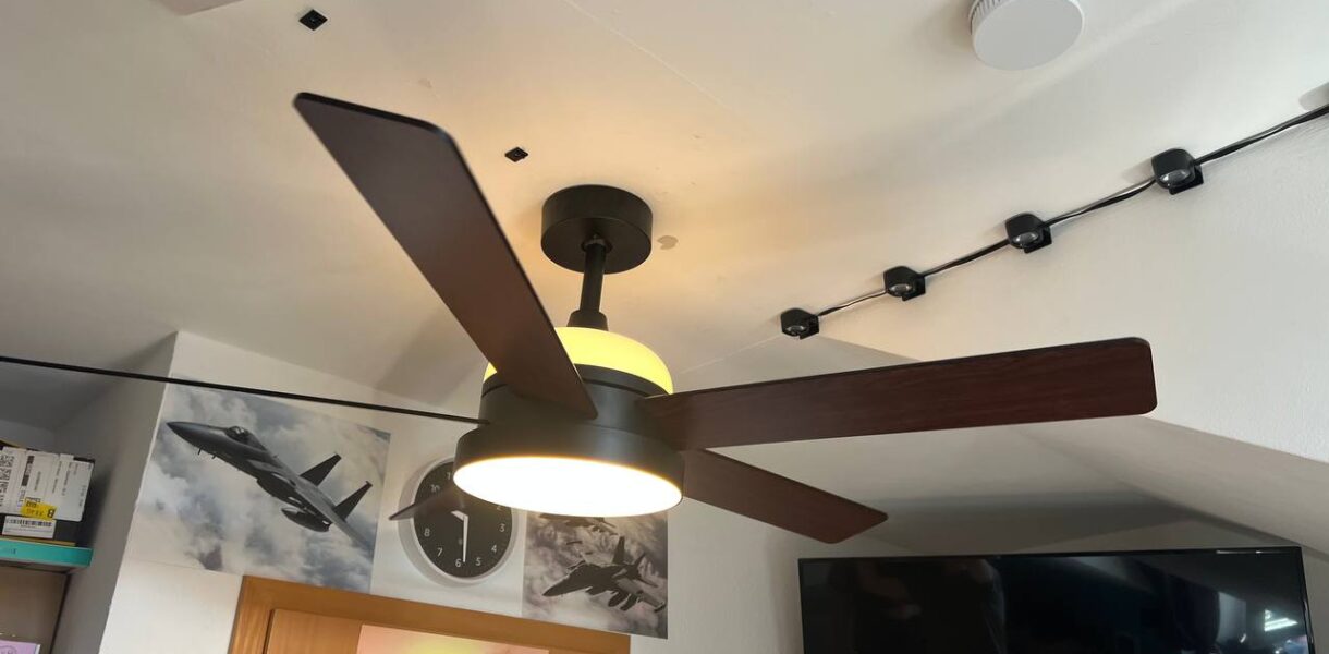 Govee Deckenventilator mit RGBIC-Beleuchtung – Produkttest