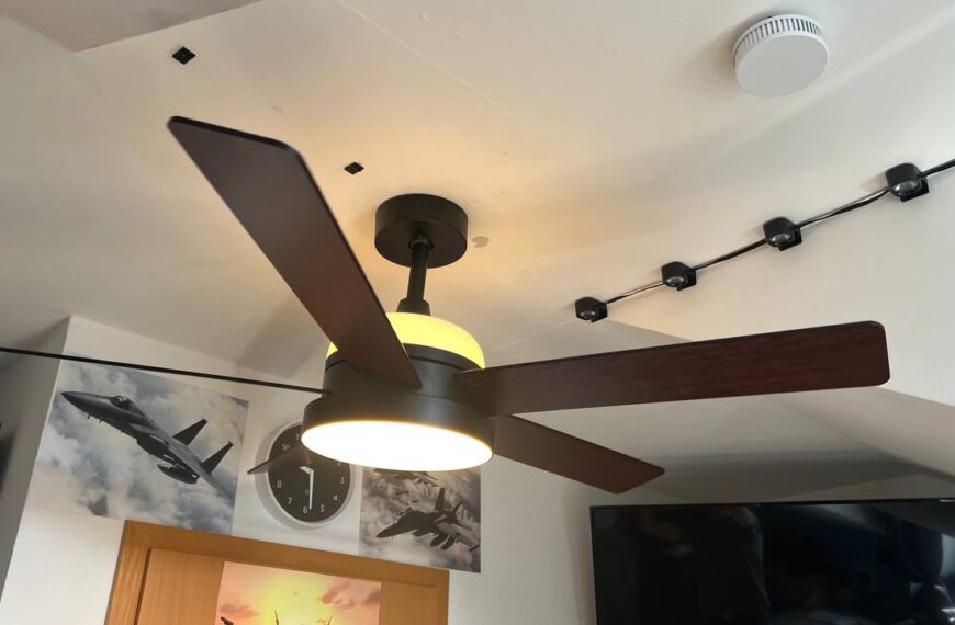 Govee Deckenventilator mit RGBIC-Beleuchtung – Produkttest