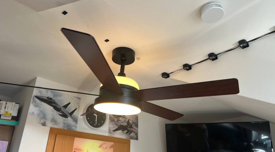 Govee Deckenventilator mit RGBIC-Beleuchtung – Produkttest