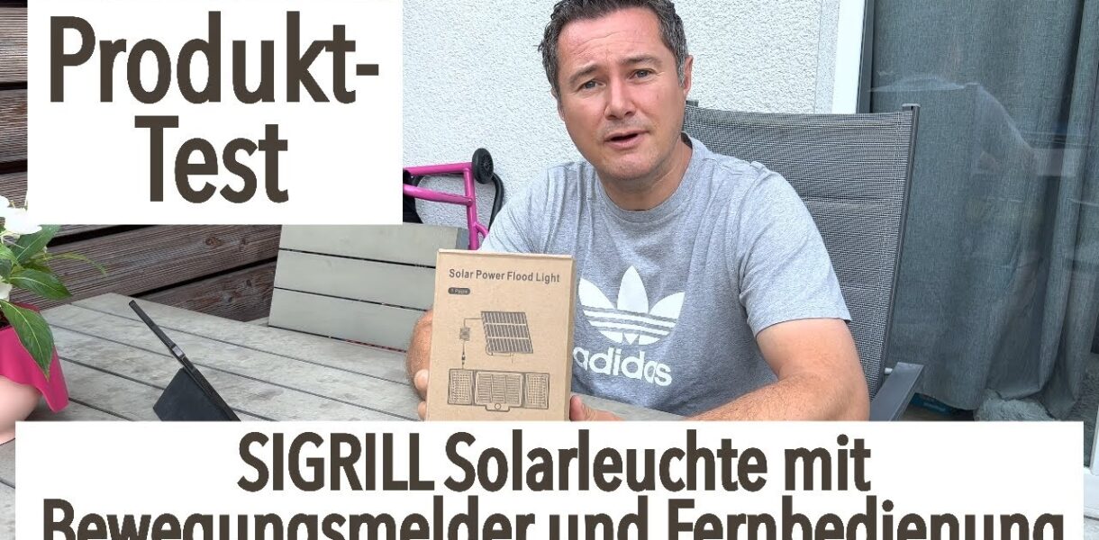 SIGRILL Solarlampen