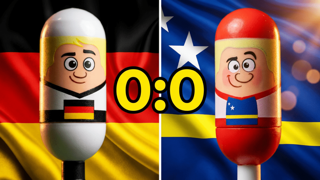 unentschieden im Gruppenspiel in Gruppe E zwischen Deutschland vs. Curaçao | Fußball-Weltmeisterschaft 2026 vorgestellt von videoleben von familyeller