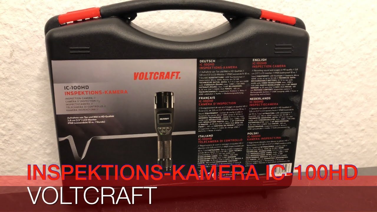 Voltcraft Inspektionskamera