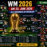 WM 2026 am 23. Juni – Spielbericht und Ergebnisse