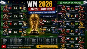 WM 2026 am 23. Juni – Spielbericht und Ergebnisse