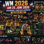 WM 2026 am 25. Juni – Ergebnisse, Tabellen und Ausblick auf den 26. Juni