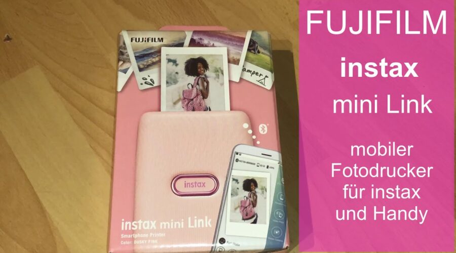 FUJIFILM instax mini Link - mobiler Fotodrucker furs Smartphone im Test