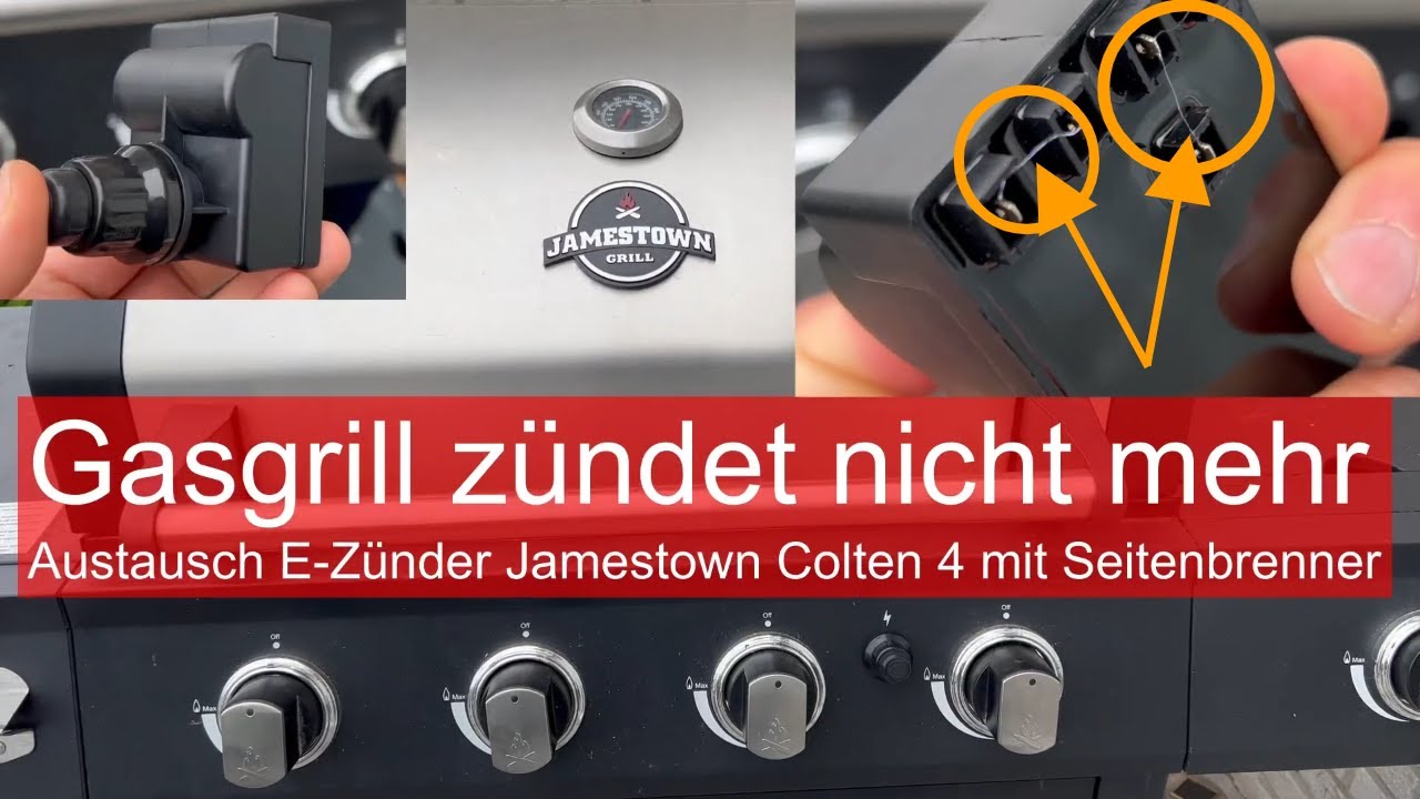 Gasgrill Zünder austauschen – Anleitung