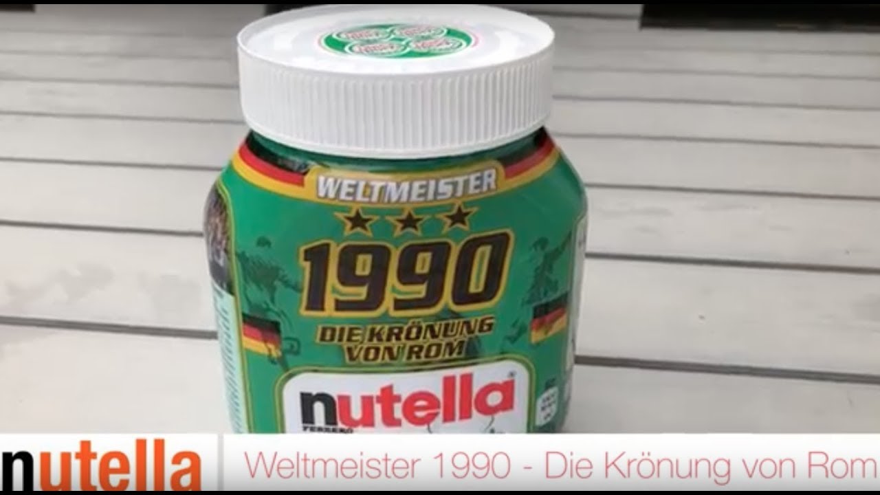 nutella Die Krönung von Rom 1990 FIFA WORLD-CUP RUSSIA 2018